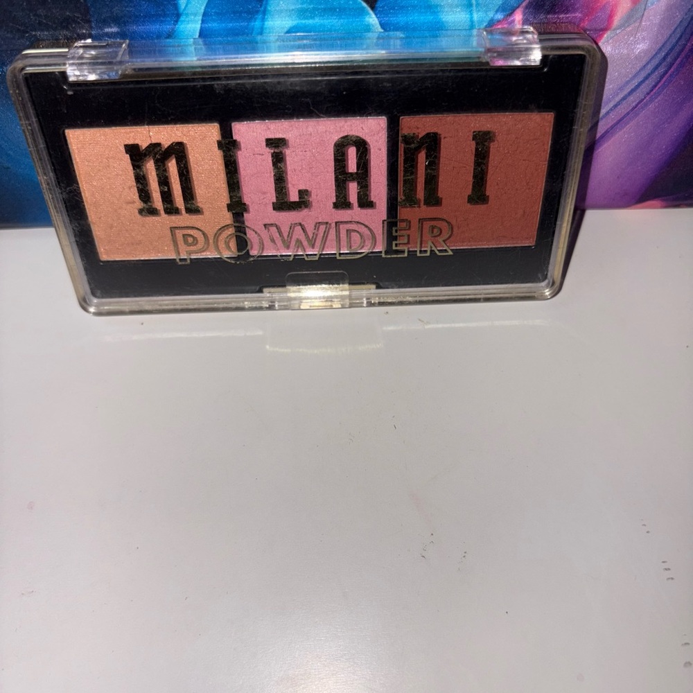 Milani Powder Blush Palette - Peach and Rose